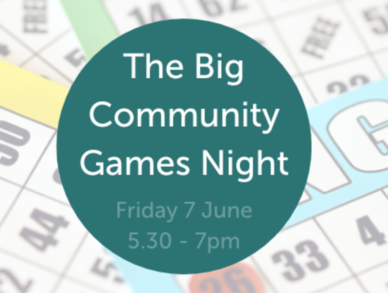 The BIG Community Games Night