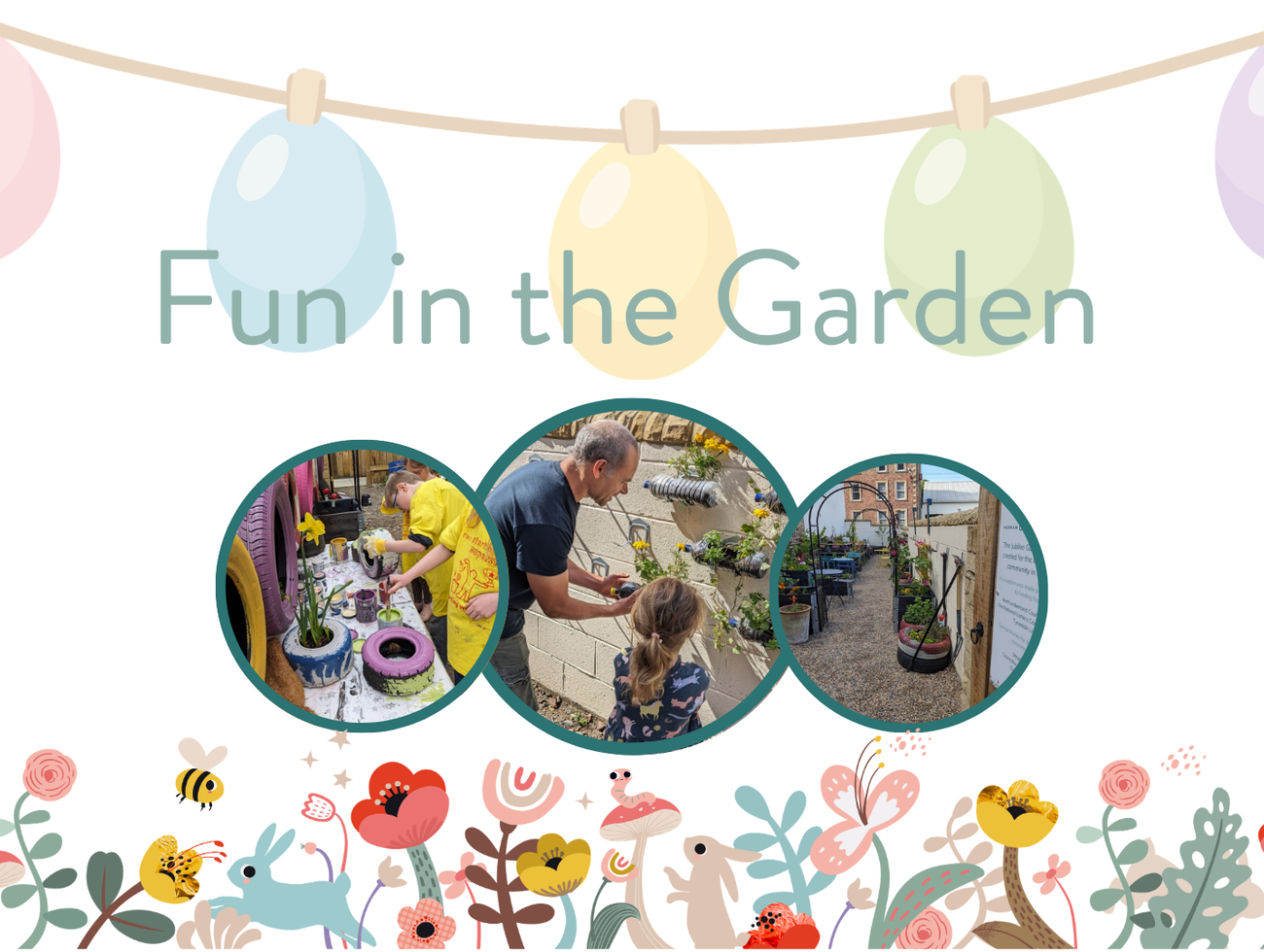 Easter Fun in the Garden